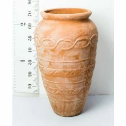 H76cm Terracotta Tall Vase Planter -Plants outlet store PP3987 add image 6 adec