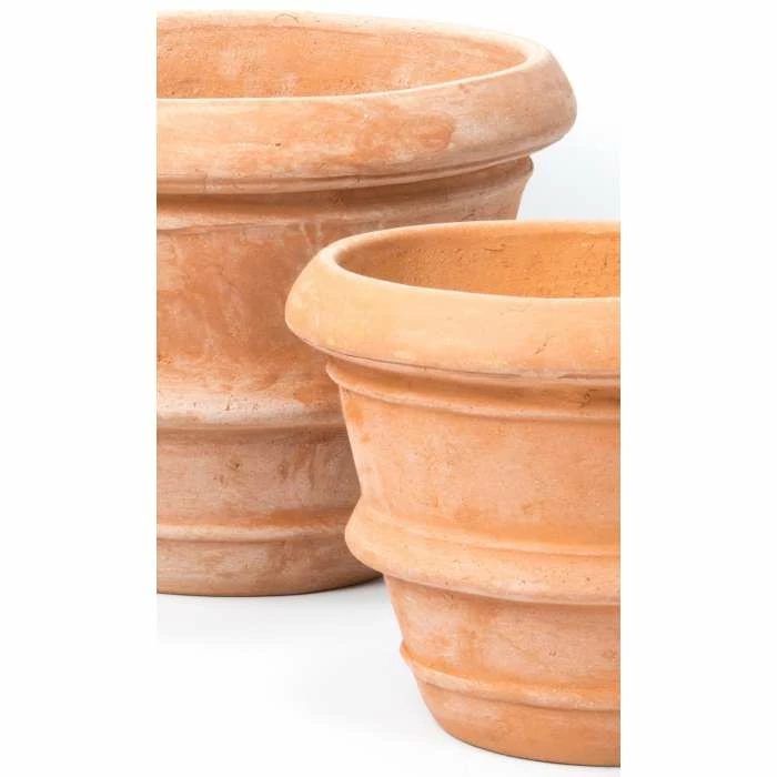 D34.5cm Terracotta Rolled Rim Planter 4 D34.5cm Terracotta Rolled Rim Planter - Image 2