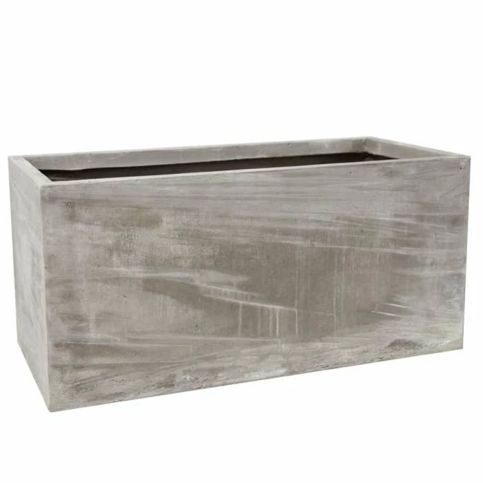 80cm Fibrecotta Large Cement Trough Planter 3 80cm Fibrecotta Large Cement Trough Planter