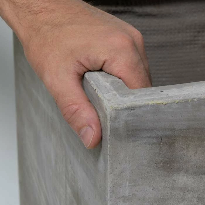80cm Fibrecotta Large Cement Trough Planter 6 80cm Fibrecotta Large Cement Trough Planter - Image 4