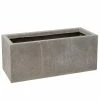 50cm Fibrecotta Small Cement Finish Trough Planter 1 50cm Fibrecotta Small Cement Finish Trough Planter -Plants outlet store PP4040S add image 1 be77