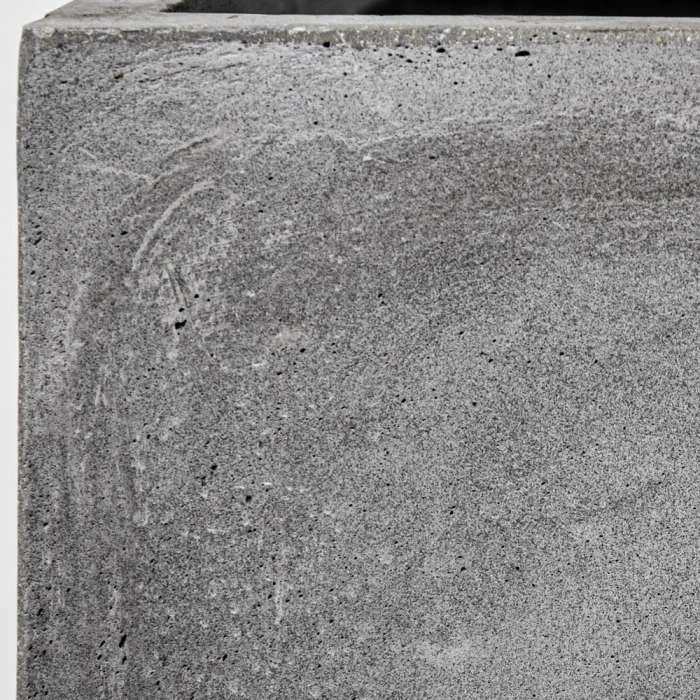 40cm Fibrecotta Cement Large Cube Planter 5 40cm Fibrecotta Cement Large Cube Planter - Image 3