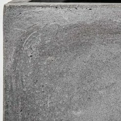 23cm Fibrecotta Small Cement Finish Cube Pot 11 23cm Fibrecotta Small Cement Finish Cube Pot -Plants outlet store PP4041S add image 3 18cf