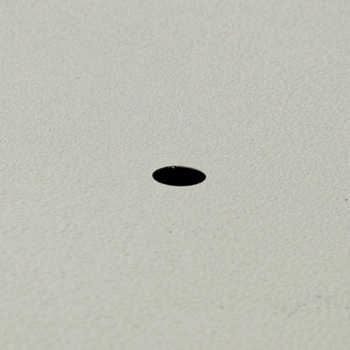 70cm Flared Square Zinc Ivory Textured Dipped Galvanised Planter 5 70cm Flared Square Zinc Ivory Textured Dipped Galvanised Planter - Image 3