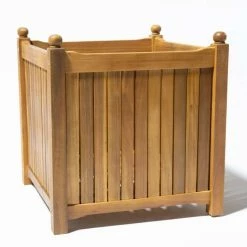 50cm Cube Hardwood Planter 9 50cm Cube Hardwood Planter -Plants outlet store PP40782 add image 1 ba7a
