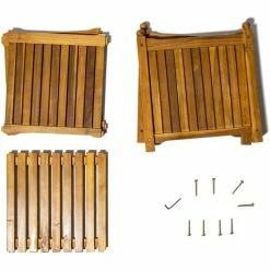 40cm Cube Hardwood Planter -Plants outlet store PP40783 add image 4 c4b1