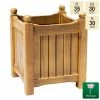 30cm Cube Hardwood Planter -Plants outlet store PP40784 main image c216