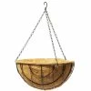 35.5cm Wire Criss Cross Hanging Basket With Coco Liner -Plants outlet store PP40847 main image 55ae
