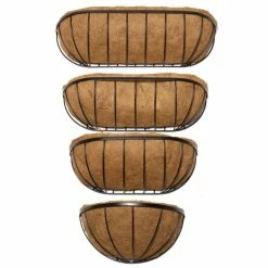 61cm Wire Wall Basket With Coco Liner -Plants outlet store PP40855 add image 1 376b