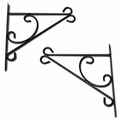28.5cm Curved Design Hanging Basket Bracket Hook 14 28.5cm Curved Design Hanging Basket Bracket Hook -Plants outlet store PP40861 add image 5 c0ab