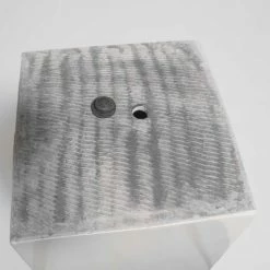 75cm White Gloss Polystone Tall Flared Planter -Plants outlet store PP40885 add image 2 87b7