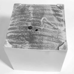 40cm White Gloss Polystone Cube Planter 11 40cm White Gloss Polystone Cube Planter -Plants outlet store PP40905 add image 3 ae38