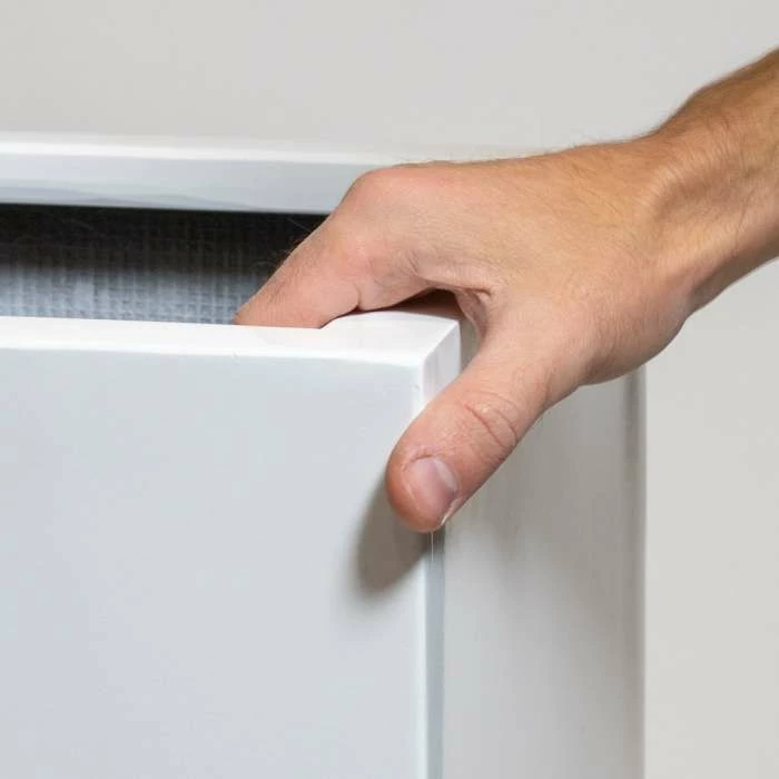 80cm White Gloss Polystone High Trough Planter 4 80cm White Gloss Polystone High Trough Planter - Image 2