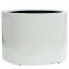 85cm XL Stone Composite Low Cylinder Planter In White 2 85cm XL Stone Composite Low Cylinder Planter In White -Plants outlet store PP5022WXL main image 741e