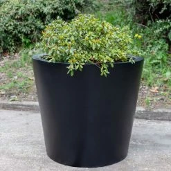 H97cm Jumbo Classic Polystone Planter In Black -Plants outlet store PP5024BJ add image 1 9075