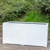 1.2m XL Stone Composite Trough Planter In White 1 1.2m XL Stone Composite Trough Planter In White -Plants outlet store PP5025WXL main image 743f