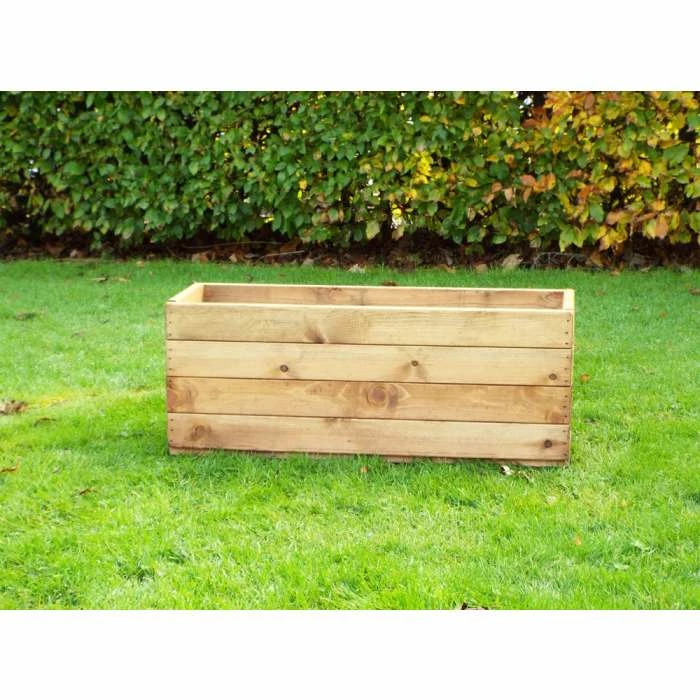 Charles Taylor 78cm Medium Trough Planter Redwood 3 Charles Taylor 78cm Medium Trough Planter Redwood