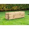 Charles Taylor 105cm Large Trough Planter Redwood -Plants outlet store PP5063 main image f884
