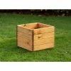 Charles Taylor 37cm Small Square Planter Redwood -Plants outlet store PP5064 main image a6f7