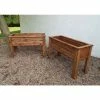 Charles Taylor Wooden Garden Set Of 2 109cm X 72cm Raised Wiltshire Troughs 1 Charles Taylor Wooden Garden Set Of 2 109cm X 72cm Raised Wiltshire Troughs -Plants outlet store PP6100 main image fa34
