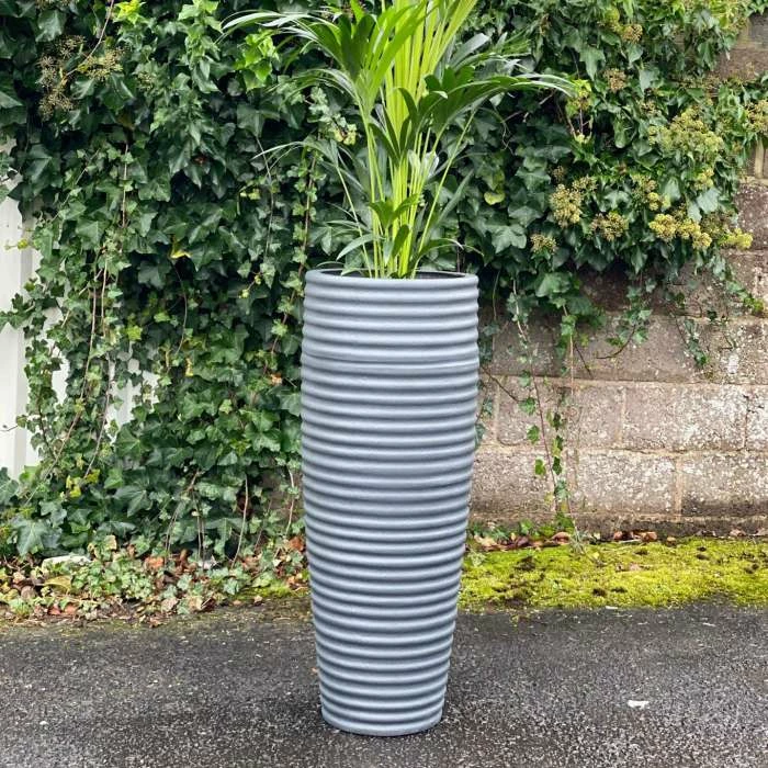 H120cm Fibreglass Tall Beehive Style Planter In Matt Finish 4 H120cm Fibreglass Tall Beehive Style Planter In Matt Finish - Image 2
