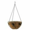 Black 36cm Perching Birds Hanging Basket With Coco Liner Twin Pack 1 Black 36cm Perching Birds Hanging Basket With Coco Liner Twin Pack -Plants outlet store PP666 1 8e35
