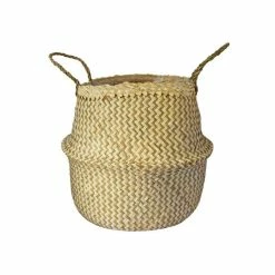 35cm Seagrass Chevron Lined Planter Basket 7 35cm Seagrass Chevron Lined Planter Basket -Plants outlet store PP685 cf62