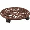 Cast Iron Round Pot Mover /Trolley - 34.5cm (1ft 1 In) -Plants outlet store PP7090 main image adfa