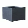 L100cm Titanic Polystone Cube Planter -Plants outlet store PP7757 rollover image 7eab