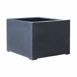 L100cm Titanic Polystone Cube Planter