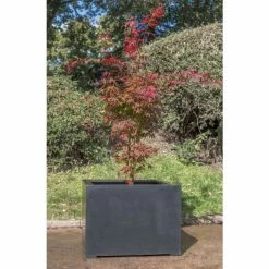 70cm Titanic Black Polystone Cube Planter 13 70cm Titanic Black Polystone Cube Planter -Plants outlet store PP7759 add image 1 22e7