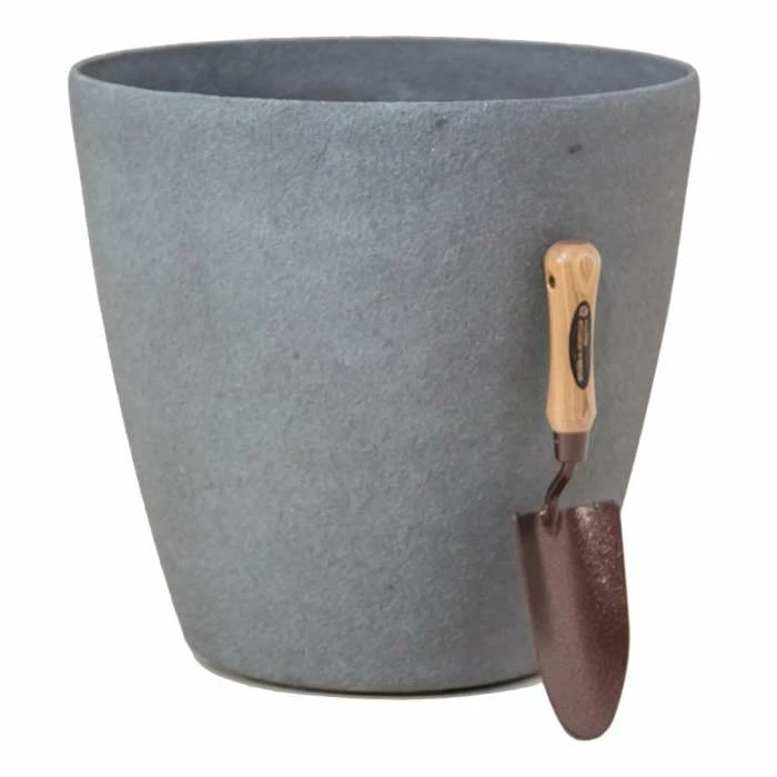 H57cm Volcanic Grey Cone Planter - By Primrose™ 4 H57cm Volcanic Grey Cone Planter - By Primrose™ - Image 2