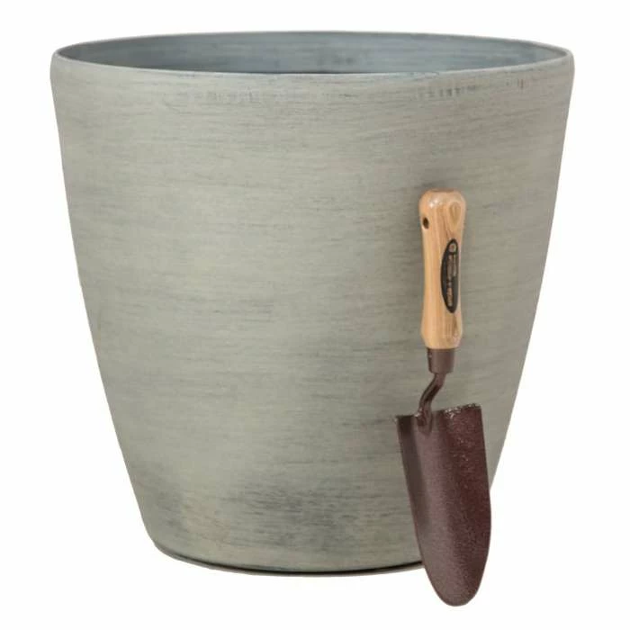 H41cm Cortina Stone Cone Planter - By Primrose™ 4 H41cm Cortina Stone Cone Planter - By Primrose™ - Image 2