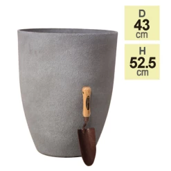 H52cm Volcanic Grey Planter - By Primrose™ -Plants outlet store PP7807 main image 0355