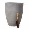 H52cm Volcanic Grey Planter - By Primrose™ -Plants outlet store PP7807 rollover image 7bba