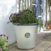 56cm Tuscan Round Planter In White With Grey 1 56cm Tuscan Round Planter In White With Grey -Plants outlet store PP7854 main image 96ec
