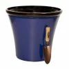 55cm Royal Blue Cone Planter - By Primrose™ -Plants outlet store PP7855 rollover image e4b5