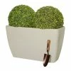 75cm Stone Effect Trough In White - By Primrose™ -Plants outlet store PP7859 add image 1 6fa6