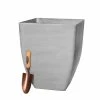 52cm Grey Cortina Stone Effect Square Planter - By Primrose™ 1 52cm Grey Cortina Stone Effect Square Planter - By Primrose™ -Plants outlet store PP7868 rollover image 4de7