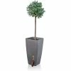 76cm Baltic Grey Stone Effect Flared Square Planter - By Primrose™ 1 76cm Baltic Grey Stone Effect Flared Square Planter - By Primrose™ -Plants outlet store PP7870 rollover image e6bb