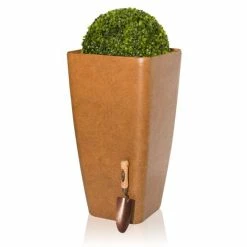 76cm Aged Rust Flared Square Planter - By Primrose™ -Plants outlet store PP7871 add image 1 300e