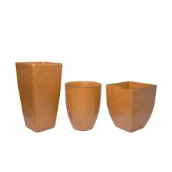 76cm Aged Rust Flared Square Planter - By Primrose™ -Plants outlet store PP7871 add image 2 d688