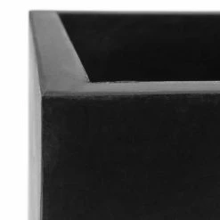 115cm Black Fibrecotta Rectangular Planter With LED Lights -Plants outlet store PP7915 add image 4 30f6