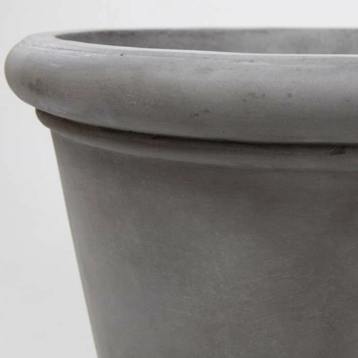 60cm Classic Rim Concrete Round Planter - Large 6 60cm Classic Rim Concrete Round Planter - Large - Image 4