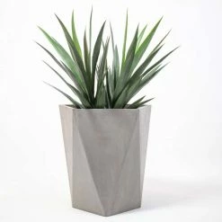 50cm Geometric Style Concrete Pentagon Planter 9 50cm Geometric Style Concrete Pentagon Planter -Plants outlet store PP7957 add image 1 9c6c