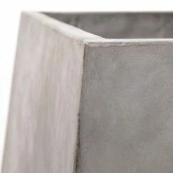 65cm Oslo Rounded Base Concrete Square Planter 11 65cm Oslo Rounded Base Concrete Square Planter -Plants outlet store PP7958 add image 3 a1b1