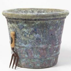 54cm Tavolino Patina Ceramic Flared Planter - Large -Plants outlet store PP7978 add image 1 c71c