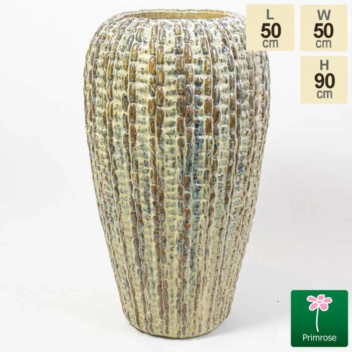 46cm Manchester Weave Effect Ceramic Urn Planter 4 46cm Manchester Weave Effect Ceramic Urn Planter - Image 2