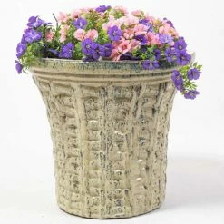 46cm Manchester Weave Effect Ceramic Urn Planter 12 46cm Manchester Weave Effect Ceramic Urn Planter -Plants outlet store PP7999 add image 3 4729