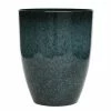 43cm Tall Round Planter In Dark Green -Plants outlet store PP80BLKL 1PP80BLKM f9dd